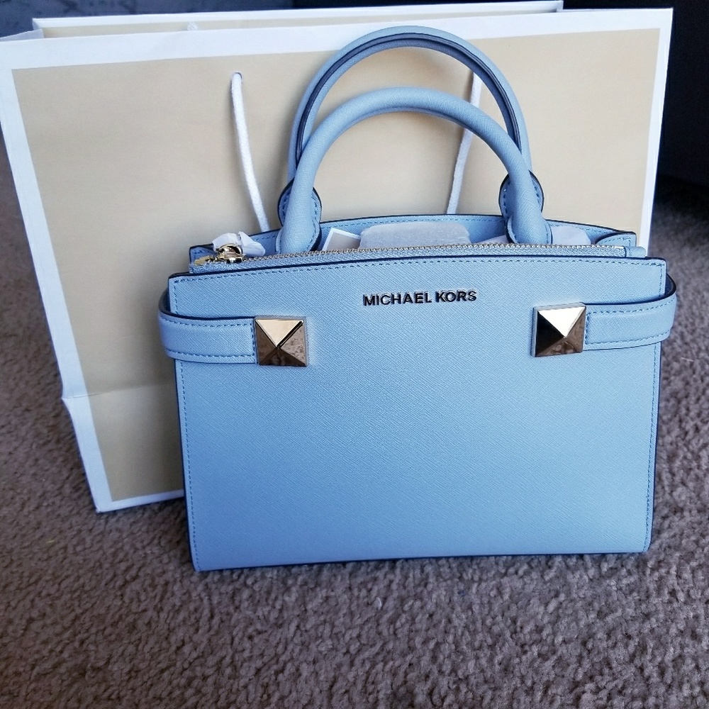 NEW* Michael Kors | Karla Satchel Handbag Small - Picture 1 of 6